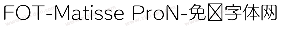 FOT-Matisse ProN字体转换